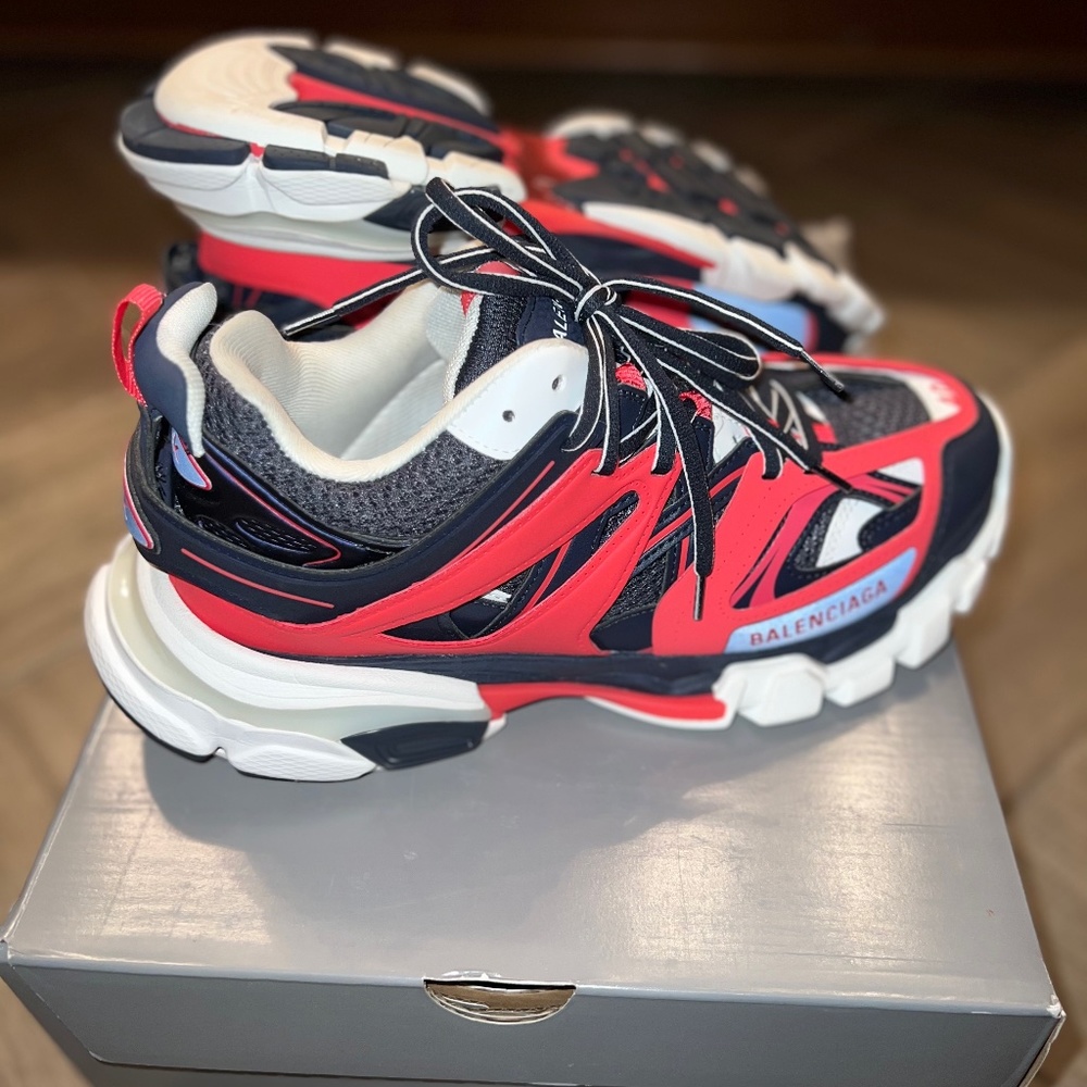 Balenciaga Track LED sneakers. I have these and also a pair of black led tracks